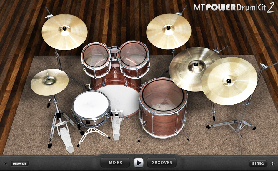 MT Power Drum Kit - VST emulatore di batteria acustica gratuito