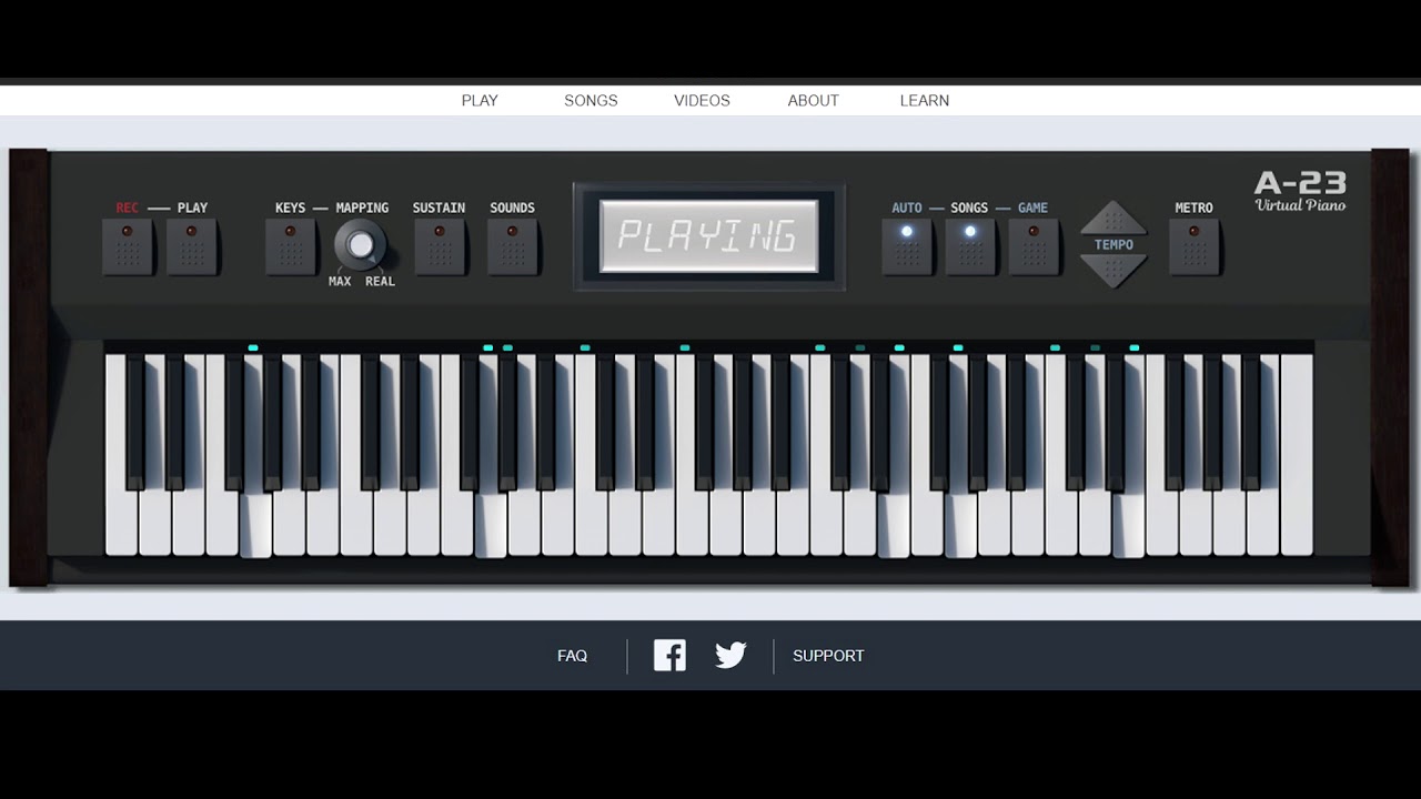 Virtual Piano by Recursive Arts - Il miglior pianoforte digitale online?